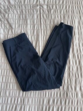 Athleta Black Brooklyn Ankle Pants with Pockets (2)